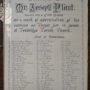 Penkridge Roll of Honour