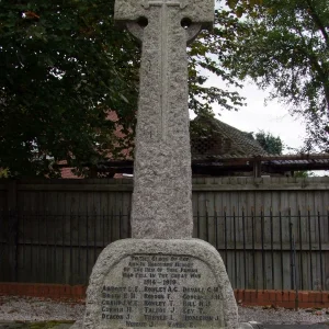 Colton War Memorial, Staffordshire