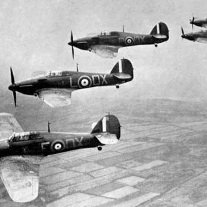 RAF Hurricane fighters 1940