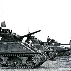 sherman tanks