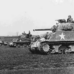 sherman tanks