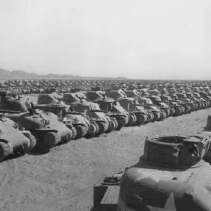 sherman tanks