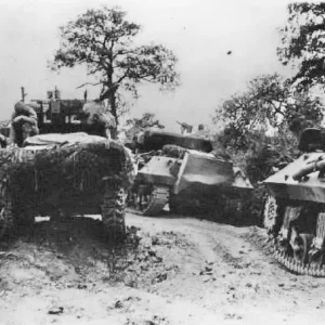 sherman tanks