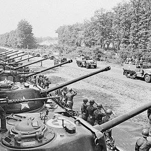 sherman tanks