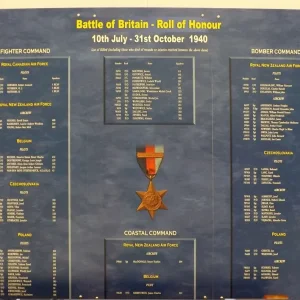 Battle of Britain Roll of Honour