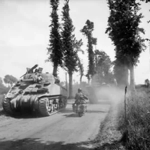 sherman tanks