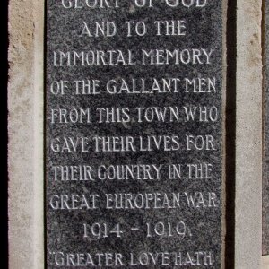 Ledbury Town War Memorial