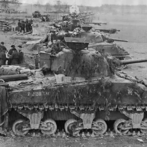 sherman tanks