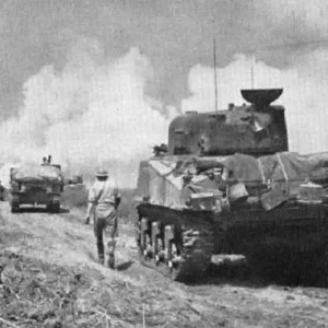 sherman tanks