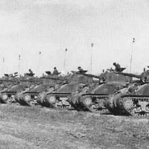 sherman tanks