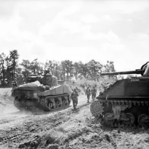 sherman tanks