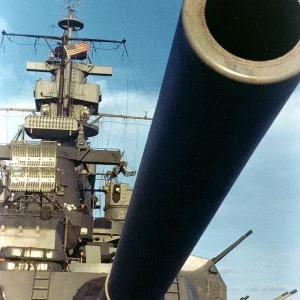 16 inch gun of the USS Alabama