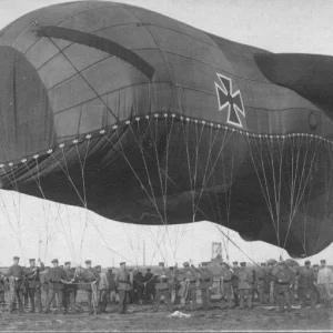 German Army observation balloon