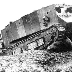 British tank prototype "little Willie"