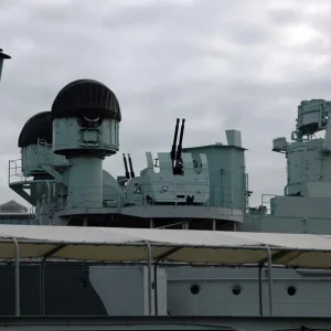 AA Guns HMS Belfast