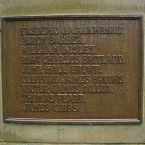 Cromford War Memorial, Derbyshire