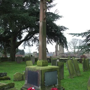 Croxden War Memorial, Staffordshire