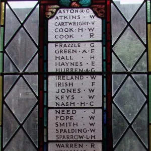 Worcester Cathedral Bell Ringers Memorial