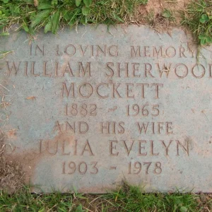 MOCKETT, William Sherwood