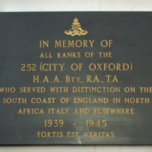 City of Oxford Royal Artillery Memorial