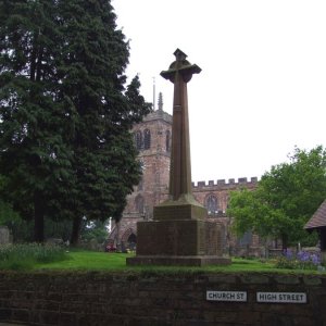Eccleshall War Memorial Staffordshire
