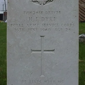 DYKE, Harold Joseph