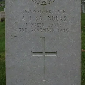 SAUNDERS, Arthur John