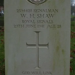 SHAW, William Hubert