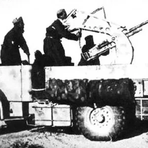 Ford 15cwt captured by the Italians