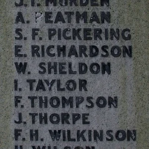 Forest Town War Memorial, Nottinghamshire