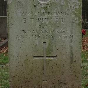 PETTITT, Edward Terence