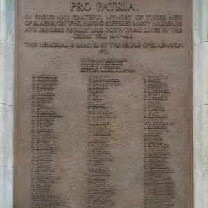 Blaenavon War Memorial, Monmouthshire