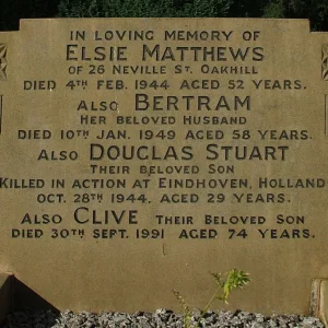 MATTHEWS, Douglas Stewart