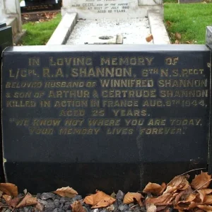 SHANNON, Reginald Arthur