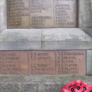 Matlock War Memorial Derbyshire