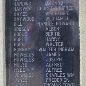 Nantwich War Memorial Cheshire