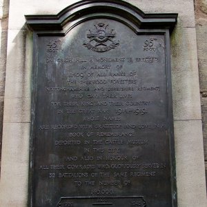 Sherwood Foresters Memorial
