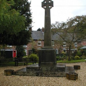 Oakamoor Village War Memorial Staffordshire