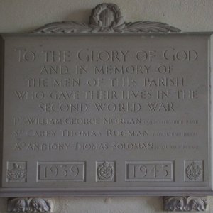 Oldbury on Sodbury War Memorial Gloucestershire