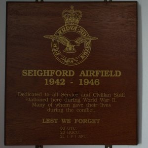 Seighford Airfield Memorial Staffordshire