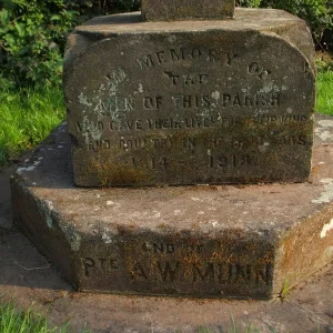 Shucknall War Memorial Herefordshire