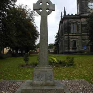 Stone St Michael and St Wulfad War Memorial, Staffordshire