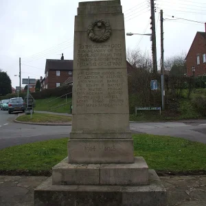 Tittensor War Memorial, Staffordshire