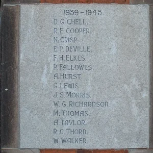 Uttoxeter Thomas Alleyne's School War Memorial Staffordshire