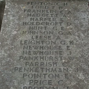 Wolstanton War Memorial Staffordshire