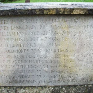 Woodchester War Memorial, Gloucestershire