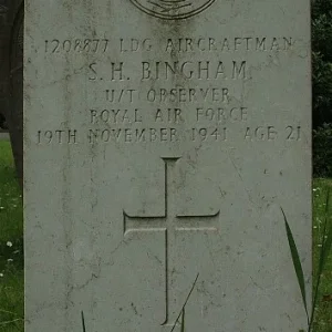 BINGHAM, Stanley Harold