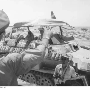 SdKfz 250 Command Vehicle and Rommell