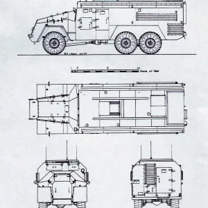 AEC 6x6 Command Vehicle