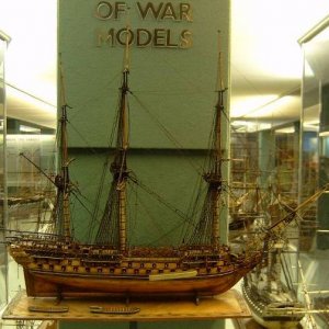 Napoleonic POW Ship  Model